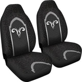 Amazing Black And Grey Dodge Ram Car Seat Covers Custom 4 212603 - YourCarButBetter