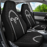 Amazing Black And Grey Dodge Ram Car Seat Covers Custom 4 212603 - YourCarButBetter