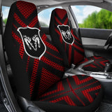 Amazing Black And Red Dodge Ram Car Seat Covers Custom 4 212603 - YourCarButBetter