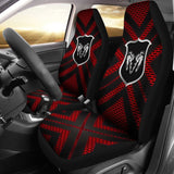 Amazing Black And Red Dodge Ram Car Seat Covers Custom 4 212603 - YourCarButBetter