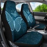 Amazing Blue Butterflies Car Seat Covers 211301 - YourCarButBetter