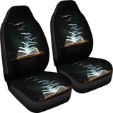 Amazing Book Reading Car Seat Covers 211101 - YourCarButBetter