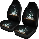 Amazing Book Reading Car Seat Covers 211101 - YourCarButBetter