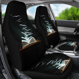 Amazing Book Reading Car Seat Covers 211101 - YourCarButBetter