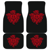 Amazing Celtic Iconic Red Dragon Symbol Car Floor Mats 211101 - YourCarButBetter