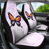 Amazing Colorful Butterflies Car Seat Covers 211301 - YourCarButBetter