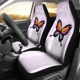 Amazing Colorful Butterflies Car Seat Covers 211301 - YourCarButBetter