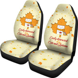 Amazing Easily Distracted By Cats And Autumn Gift Ideas Car Seat Covers 210205 - YourCarButBetter