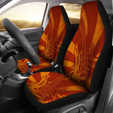 Amazing Electric Guitar Custom Retro Art Design Car Seat Covers 211305 - YourCarButBetter