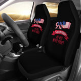Amazing Gift Idea 09.11 Never Forget We Will Never Forget Car Seat Covers 210305 - YourCarButBetter