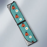 Amazing Gift Idea Ladybug Love Pattern Car Auto Sun Shade 210901 - YourCarButBetter