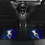 Amazing Gift Ideas Cow Spirit With Galaxy Car Floor Mats 212102 - YourCarButBetter