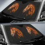 Amazing Gift Ideas Horse Print Car Auto Sun Shades 212503 - YourCarButBetter