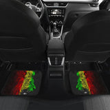 Amazing Gift Ideas Rasta Lion Roaring Car Floor Mats 211701 - YourCarButBetter