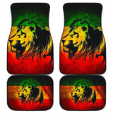Amazing Gift Ideas Reggae Rasta Lion Car Floor Mats Custom 2 210301 - YourCarButBetter