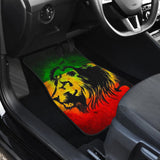 Amazing Gift Ideas Reggae Rasta Lion Car Floor Mats Custom 2 210301 - YourCarButBetter