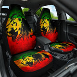 Amazing Gift Ideas Reggae Rasta Lion Car Seat Covers Custom 2 210301 - YourCarButBetter
