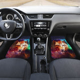 Amazing Gift Ideas Wolf Galaxy Car Floor Mats 211701 - YourCarButBetter