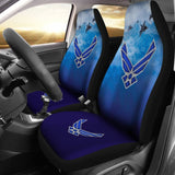 Amazing Gift US Air Force Military Printing Car Seat Covers 211007 - YourCarButBetter
