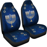 Amazing Hanukkah Pattern Print Car Seat Covers 210201 - YourCarButBetter