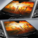 Amazing Horse Car Sun Shade 172609 - YourCarButBetter