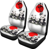Amazing Iconic Panda Family Car Seat Covers 211106 - YourCarButBetter