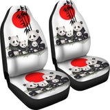 Amazing Iconic Panda Family Car Seat Covers 211106 - YourCarButBetter
