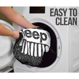 Amazing Jeep Offroad Gray White Asphalt Car Seat Covers Custom 1 211001 - YourCarButBetter