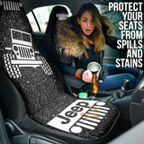 Amazing Jeep Offroad Gray White Asphalt Car Seat Covers Custom 1 211001 - YourCarButBetter