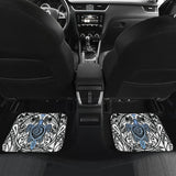 Amazing Kanaka Maoli Hawaiian Polynesian Tattoo Turtle Car Floor Mats 210805 - YourCarButBetter