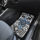 Amazing Kanaka Maoli Hawaiian Polynesian Tattoo Turtle Car Floor Mats 210805 - YourCarButBetter