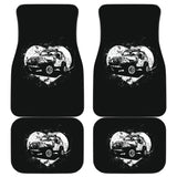 Amazing Love Heart Jeep Car Floor Mats 210507 - YourCarButBetter