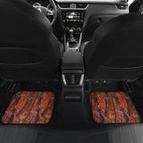 Amazing Orange Camouflage Car Floor Mats 210807 - YourCarButBetter