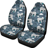 Amazing Sloth Everyday Is Lazy Car Seat Covers 211001 - YourCarButBetter