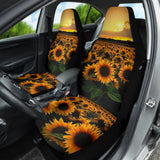 Amazing Sunflower Car Seat Covers 210501 - YourCarButBetter