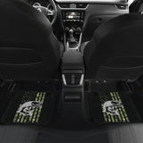 Amazing Trout Fish Custom Green American Flag Car Floor Mats 211803 - YourCarButBetter