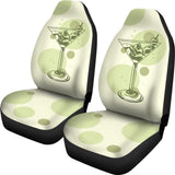 Amazing Vintage Cocktail Bartender Car Seat Covers 211601 - YourCarButBetter