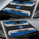 Amazing Volvo Blue Black Themed Printed Car Auto Sun Shades 210901 - YourCarButBetter