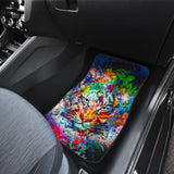 Amazing Wild Colorful Tiger Car Floor Mats 211302 - YourCarButBetter
