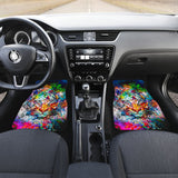 Amazing Wild Colorful Tiger Car Floor Mats 211302 - YourCarButBetter