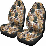 American Cocker Spaniel Full Face Car Seat Covers 195016 - YourCarButBetter