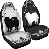 American Eskimo - Car Seat Covers 090629 - YourCarButBetter