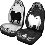 American Eskimo - Car Seat Covers 090629 - YourCarButBetter
