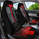 American Firefighter Car Seat Covers - Firefighter Bestseller 101211 - YourCarButBetter