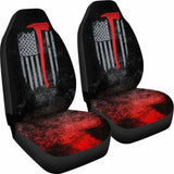 American Firefighter Car Seat Covers - Firefighter Bestseller 101211 - YourCarButBetter