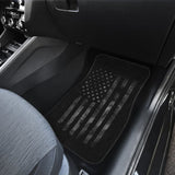 American Flag Black Car Floor Mats 212304 - YourCarButBetter