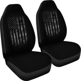 American Flag Black Car Seat Covers 212304 - YourCarButBetter
