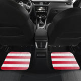 American Flag Peace Car Floor Mats 211802 - YourCarButBetter