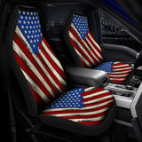 American Flag Red White And Blue Car Seat Covers 103131 - YourCarButBetter