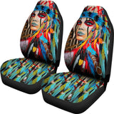 American Native Woman Car Seat Covers 211901 - YourCarButBetter